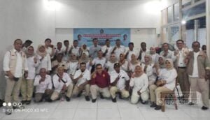 Jajaran Kepengurusan DPC Gerindra Kota Sukabumi yang baru