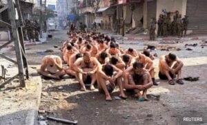 Militer Israel menangkap dan menelanjangi warga sipil Palestina di Gaza