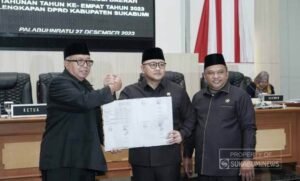 Rapurna DPRD Kabupaten Sukabumi Putuskan Dua Raperda Hasil Evaluasi Gubernur_