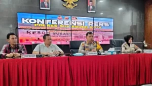 Polres Sukabumi Kota Ungkap Kasus Pembunuhan dan Sodomi Bocah 7 Tahun