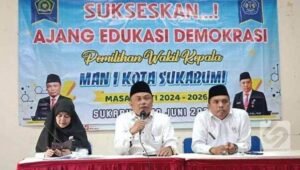 MAN 1 Kota Sukabumi Sukseskan Pemilihan Wakil Kepala