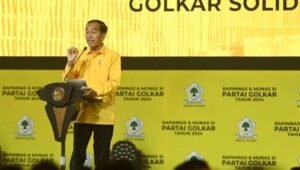 Hadiri Munas Golkar, Presiden Tanggapi Ramai 'Si Tukang Kayu'