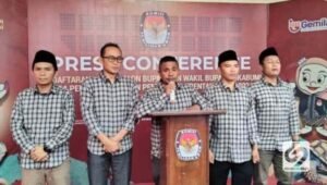 Ketua KPU Kabupaten Sukabumi, Kasmin Belle (1)