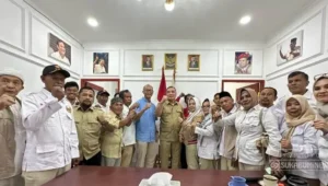 Pernyataan dukukngan jajaran pengurus partai gerindra kota sukabumi