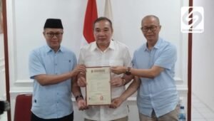 Pasangan Balon Wali Kota Sukabumi 2024 Fahmi-Dida Resmi Terima SK B1-KWK dari DPP Partai Gerindra