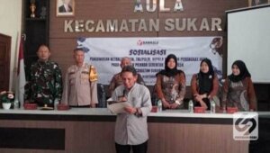 Panwascam Sukaraja Sosialisasi Netralitas ASN