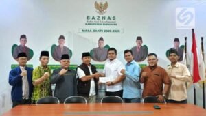 UPZ MD KAHMI Sukabumi Setor Dana Zakat