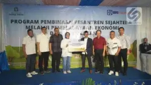 BRI Insurance Dorong Peningkatan Ekonomi Pesantren melalui Program CSR Terpadu di bidang Peternakan Sapi dan Pangan_