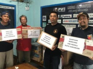 Bantuan Bencana PWI Kota Sukabumi Peduli